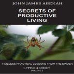 SECRETS OF PRODUCTIVE LIVING VOL. 2 (TIMELESS PRACTICAL LESSONS FROM THE SPIDER), JOHN JAMES ABEKAH