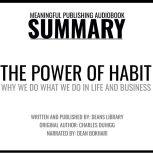Summary: The Power of Habit by Charles Duhigg, Dean's Library