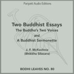 Two Buddhist Essays The Buddhas Two Voices and A Buddhist Sermonette, J. F. Mc Kechnie (Bhikkhu Silacara)