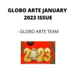 GLOBO ARTE JANUARY 2023 ISSUE AN art magazine for helping artist in their art career, Globo Arte team