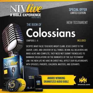NIV Live: Book of Colossians: NIV Live: A Bible Experience, NIV Bible