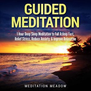 Guided Meditation: 1 Hour Deep Sleep Meditation to Fall Asleep Fast, Relief Stress, Reduce Anxiety, & Improve Relaxation, Meditation Meadow
