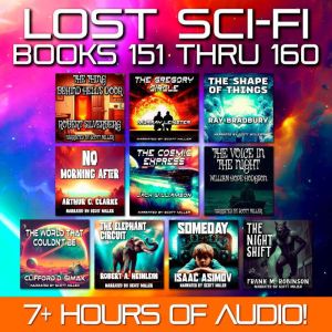 Lost Sci-Fi Books 151 thru 160, Ray Bradbury