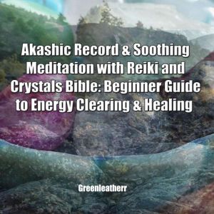 Akashic Record & Soothing Meditation with Reiki and Crystals Bible: Beginner Guide to Energy Clearing & Healing, Greenleatherr