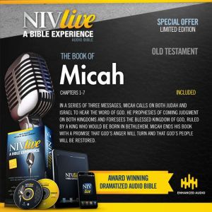 NIV Live:  Book of Micah: NIV Live: A Bible Experience, Inspired Properties LLC